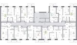 2-к квартира, вторичка, 45м2, 6/9 этаж