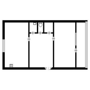 1-к квартира, вторичка, 52м2, 2/9 этаж