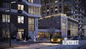 2-к квартира, строящийся дом, 51м2, 19/24 этаж