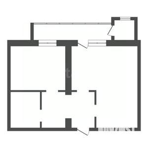 2-к квартира, вторичка, 46м2, 10/10 этаж