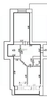 2-к квартира, вторичка, 67м2, 12/17 этаж