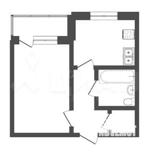 1-к квартира, вторичка, 35м2, 3/9 этаж