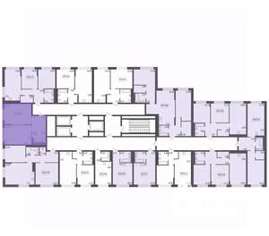 2-к квартира, строящийся дом, 47м2, 4/17 этаж
