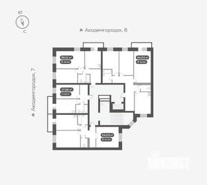 3-к квартира, вторичка, 94м2, 2/14 этаж