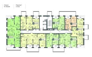 4-к квартира, строящийся дом, 104м2, 2/25 этаж
