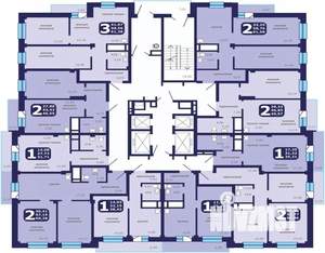 2-к квартира, вторичка, 57м2, 23/25 этаж