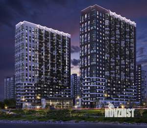 1-к квартира, строящийся дом, 50м2, 4/24 этаж