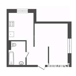 1-к квартира, вторичка, 41м2, 1/10 этаж