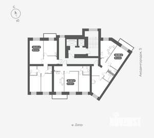 2-к квартира, вторичка, 58м2, 4/15 этаж