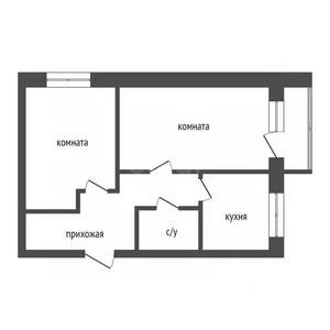 2-к квартира, вторичка, 52м2, 11/26 этаж