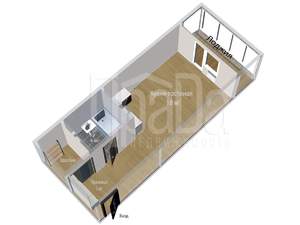 1-к квартира, вторичка, 30м2, 23/25 этаж