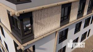 2-к квартира, строящийся дом, 56м2, 2/23 этаж