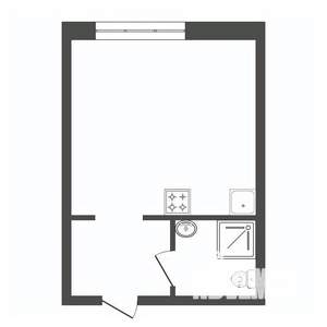 Студия квартира, вторичка, 28м2, 10/10 этаж