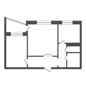 2-к квартира, вторичка, 58м2, 2/10 этаж