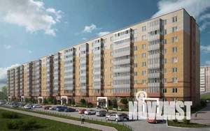 2-к квартира, строящийся дом, 72м2, 9/9 этаж