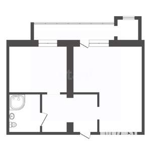 1-к квартира, вторичка, 46м2, 8/10 этаж