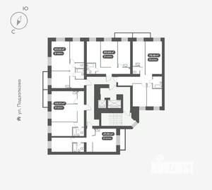 2-к квартира, вторичка, 56м2, 14/16 этаж