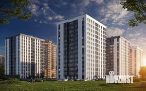 3-к квартира, строящийся дом, 66м2, 5/16 этаж