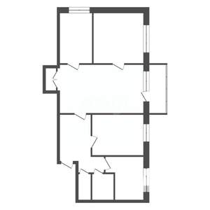 4-к квартира, вторичка, 60м2, 3/5 этаж