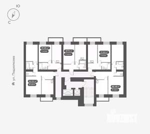 2-к квартира, вторичка, 63м2, 4/16 этаж