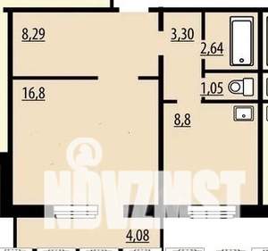 1-к квартира, вторичка, 41м2, 5/10 этаж