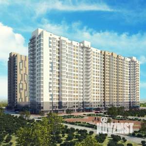 2-к квартира, строящийся дом, 40м2, 13/19 этаж