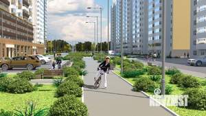 3-к квартира, строящийся дом, 82м2, 7/17 этаж
