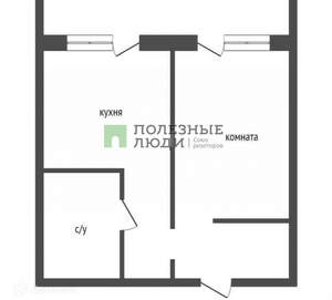 1-к квартира, вторичка, 36м2, 6/10 этаж