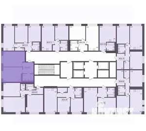 2-к квартира, вторичка, 47м2, 15/17 этаж