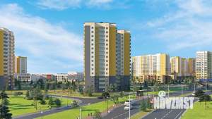 2-к квартира, строящийся дом, 50м2, 11/17 этаж