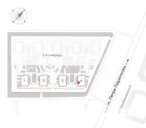 2-к квартира, вторичка, 45м2, 10/23 этаж