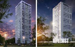 2-к квартира, вторичка, 57м2, 12/25 этаж