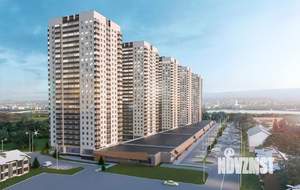1-к квартира, строящийся дом, 49м2, 21/25 этаж