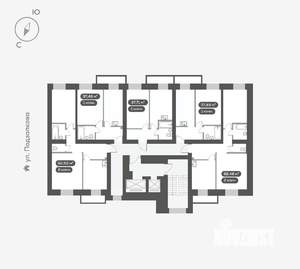 2-к квартира, вторичка, 63м2, 3/16 этаж