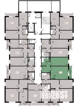 2-к квартира, вторичка, 56м2, 12/17 этаж