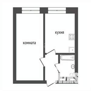 1-к квартира, вторичка, 34м2, 2/20 этаж