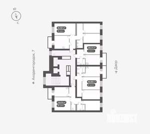 2-к квартира, вторичка, 60м2, 14/14 этаж