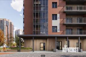 1-к квартира, строящийся дом, 40м2, 14/17 этаж