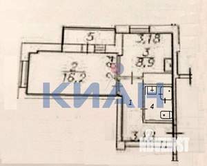 1-к квартира, вторичка, 37м2, 15/25 этаж