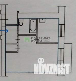 1-к квартира, вторичка, 32м2, 4/5 этаж