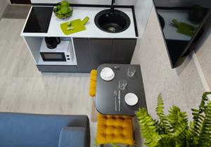 Студия квартира, вторичка, 10м2, 1/5 этаж