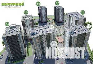 1-к квартира, вторичка, 45м2, 17/17 этаж