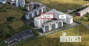 1-к квартира, сданный дом, 40м2, 4/9 этаж