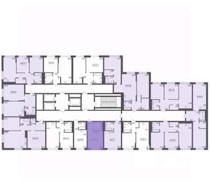 1-к квартира, вторичка, 21м2, 9/17 этаж