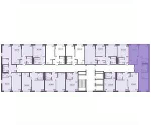 3-к квартира, вторичка, 65м2, 11/17 этаж