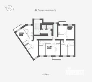 2-к квартира, вторичка, 69м2, 4/15 этаж