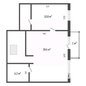 4-к квартира, вторичка, 132м2, 14/15 этаж