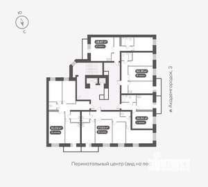 3-к квартира, вторичка, 81м2, 2/14 этаж