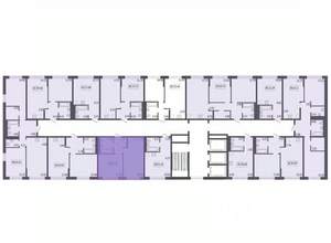 2-к квартира, вторичка, 39м2, 11/17 этаж