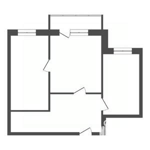 3-к квартира, вторичка, 54м2, 2/5 этаж